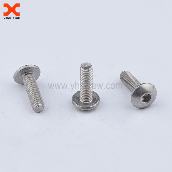 Truss head socket metric stainless steel screws
