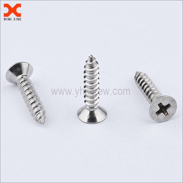 Stainless steel countersunk self tapping screws manufacturer