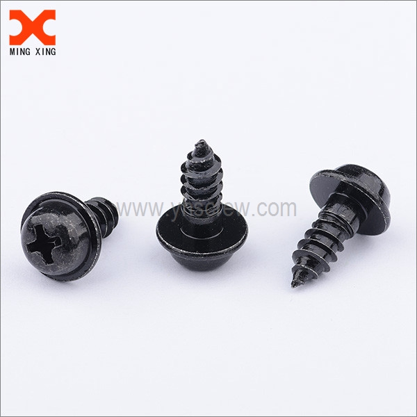 Custom pan head screw pozi drive 10.9 grade zinc