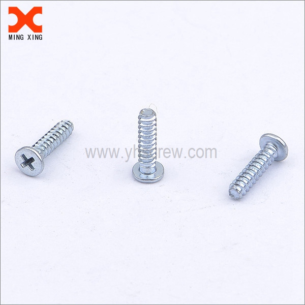 Phillips drive countersunk stainless steel screws