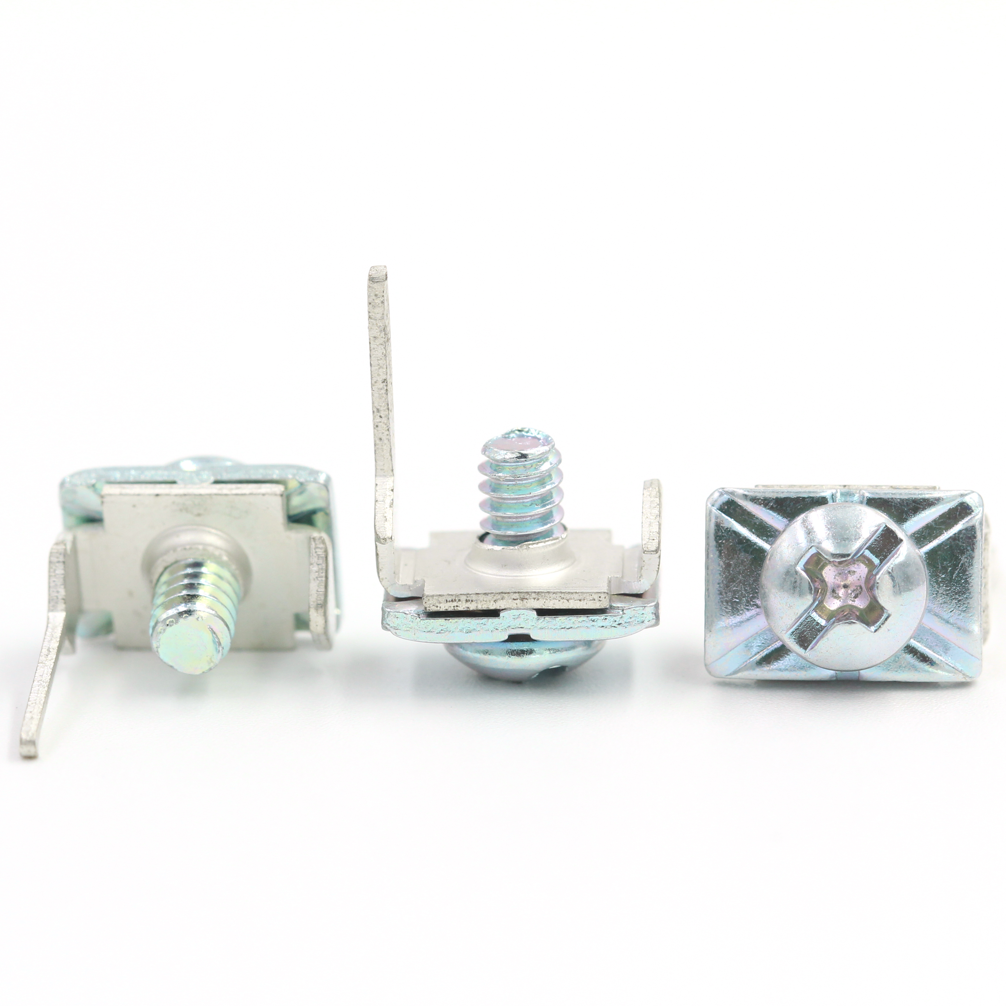 terminal screws with square washer nickel for switch