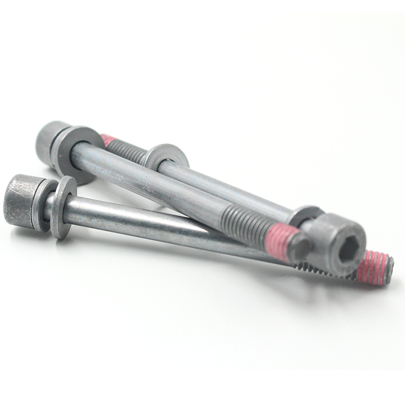 High-Strength Hex Recess Automotive Screws with Nylon Patch